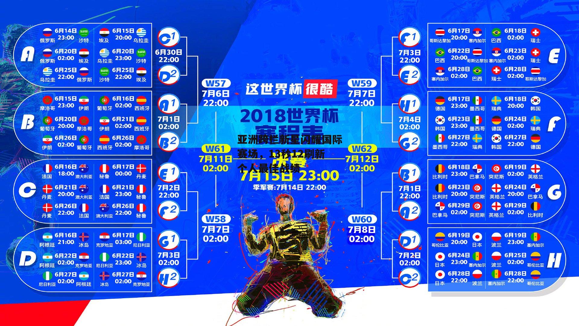 亚洲跨栏新星闪耀国际赛场，13秒12刷新个人最佳战绩