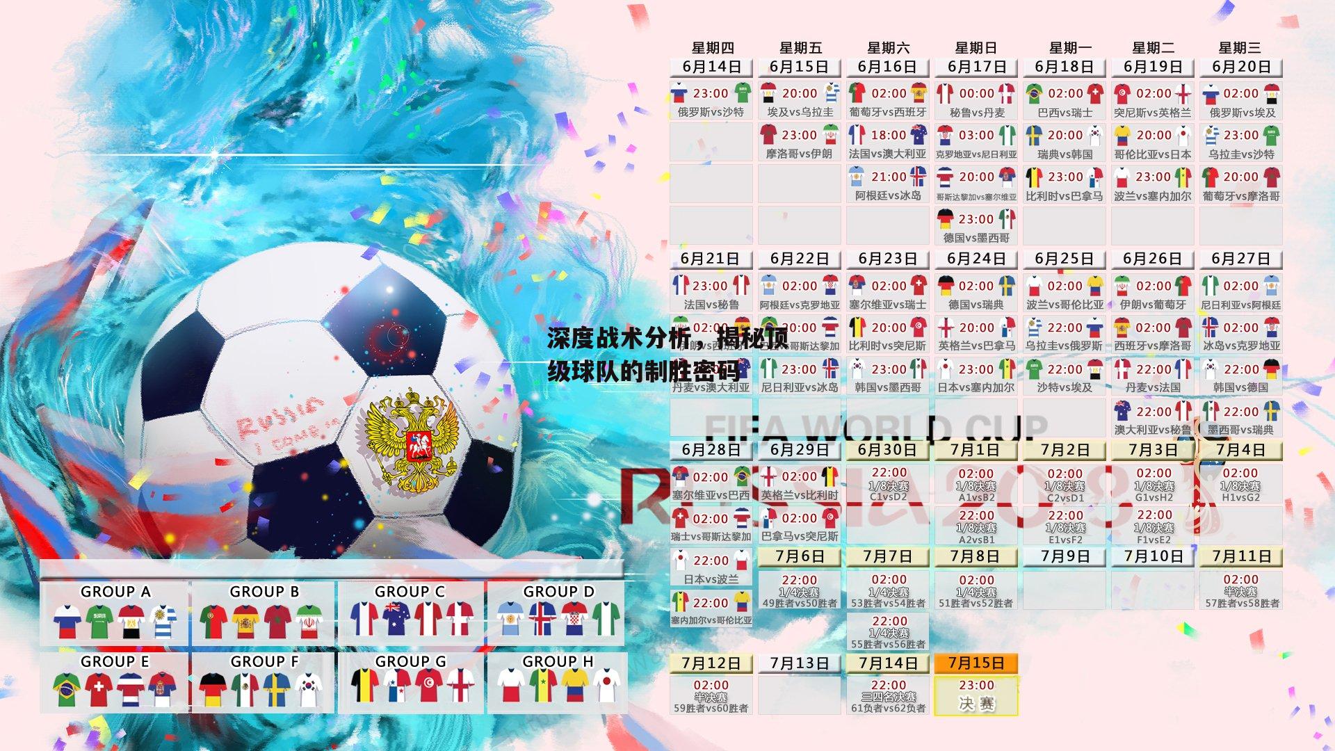 深度战术分析，揭秘顶级球队的制胜密码